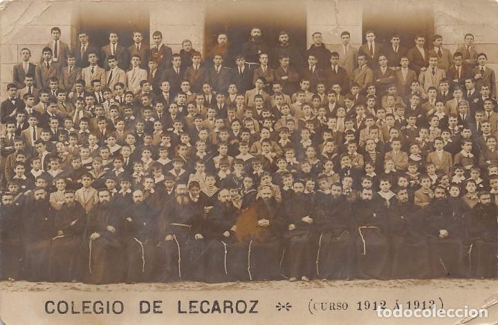 Colegio antiguo de Lecaroz (Navarra). Curso 1912-1913